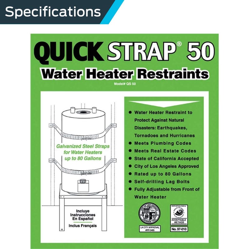 Holdrite QS-50, 80 Gallon, Silver - Image 3